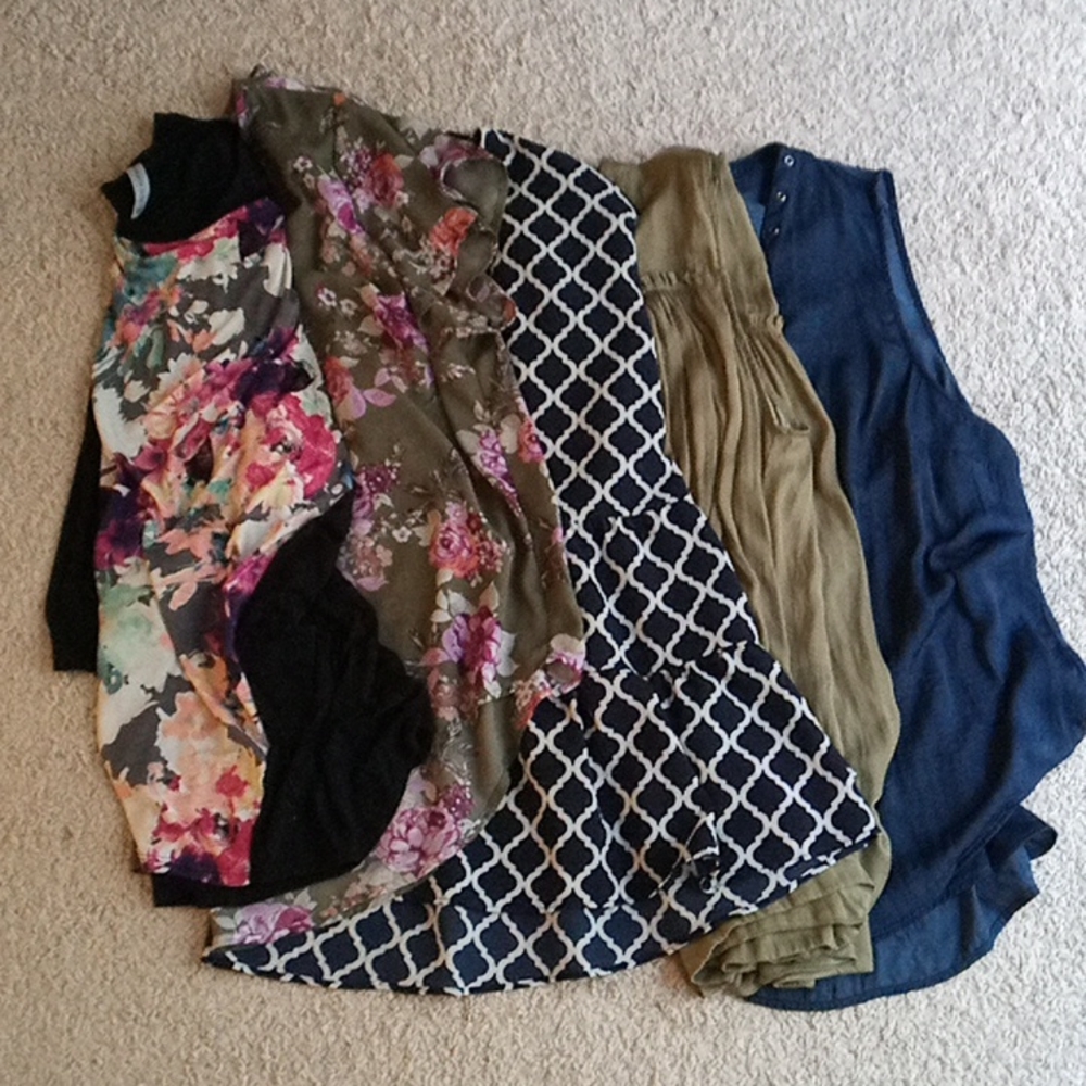 5 Dressy Tops sz 3x